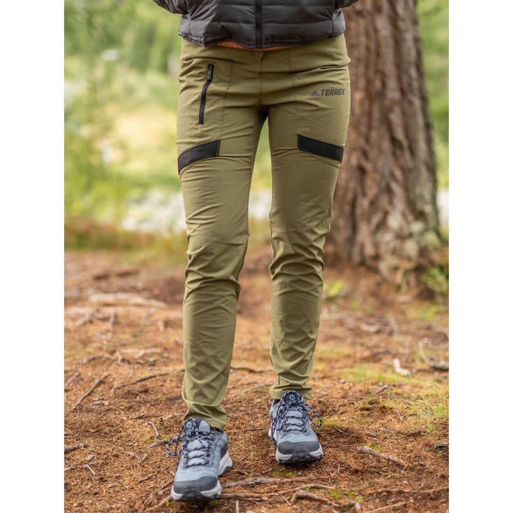 Adidas Terrex Women's Hike Pants Olive Medium
